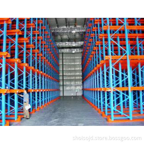 Double Entry Drive In Pallet Rack For High Density Pallet S